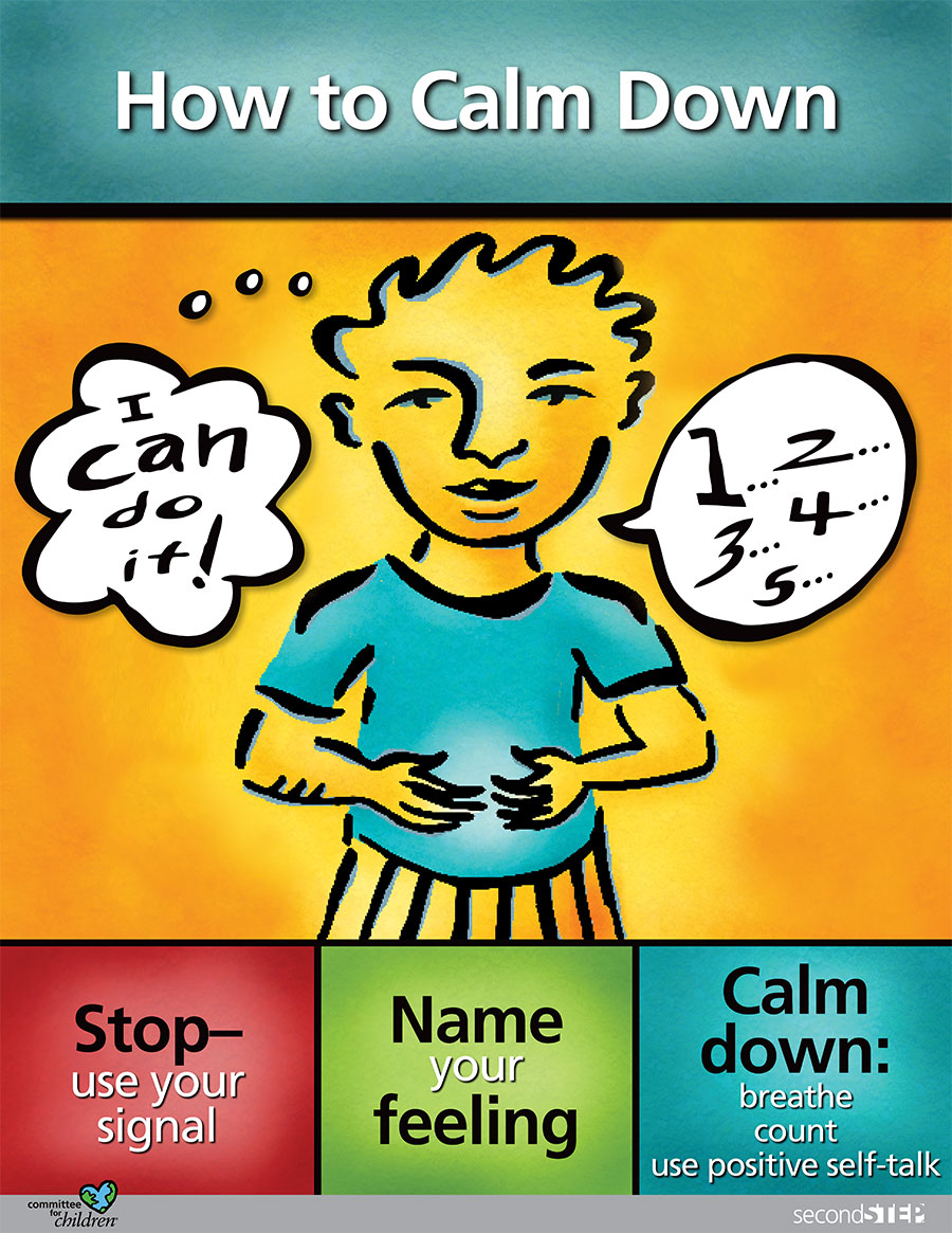 steps for calming down